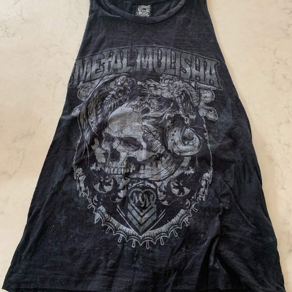 Metal Mulisha Maidens graphic bro tank
